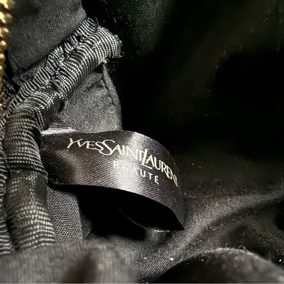 Yves Saint Laurent Beaute Cosmetic Makeup Clutch Pouch Bag - Picture 7 of 11